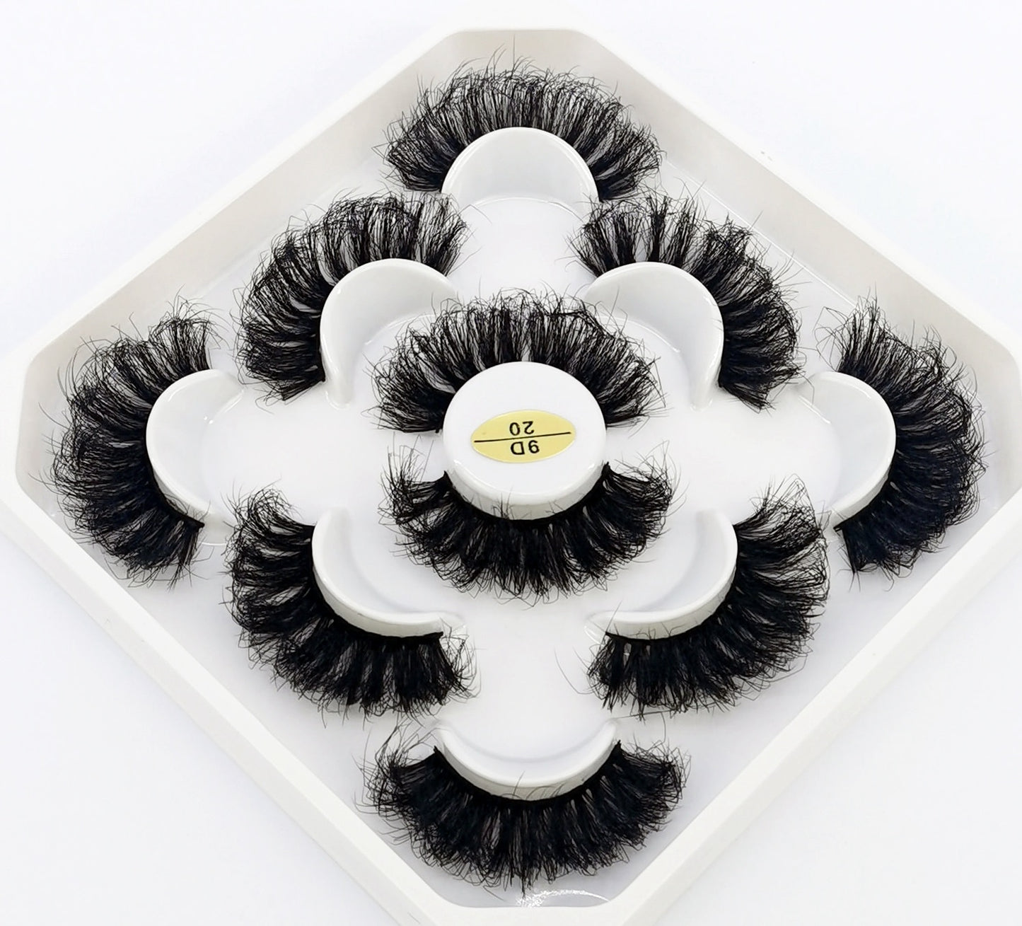 5 Pairs 8-25mm 3D Mink Lashes