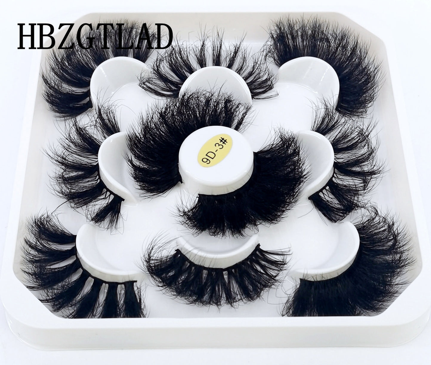 5 Pairs 8-25mm 3D Mink Lashes